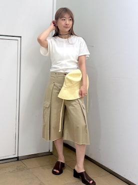 「イエベ春」｜ハヅキさん（レディース・158cm）の春コーディネート