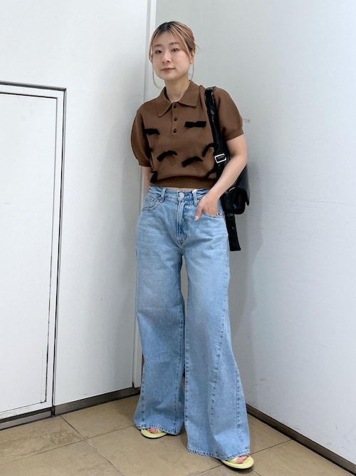 【NEEDBY for ADAM ET ROPE'】別注 BONNIE カスタムフレア