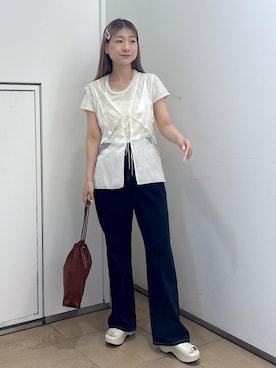 ハヅキさん（レディース・159cm）の夏コーディネート