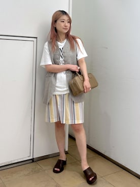 ハヅキさん（レディース・158cm）の春コーディネート