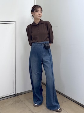 ハヅキさん（レディース・159cm）の夏コーディネート
