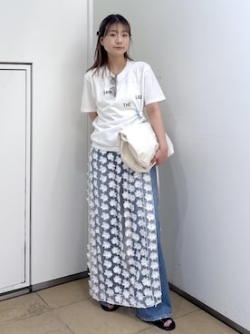 「upperhights（アッパーハイツ）のアイテム」を使った、ハヅキさん（レディース・159cm）の春コーディネート