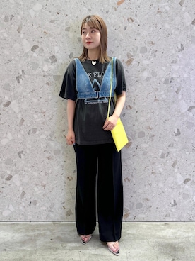 「アイテム（その他トップス）」を使った、ハヅキさん（レディース・158cm・20代）の夏コーディネート