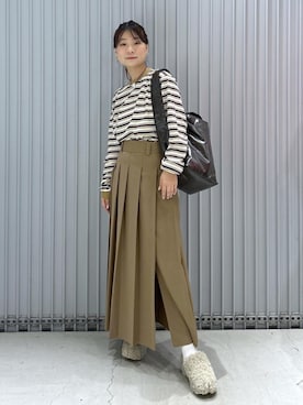 「anggae」｜ハヅキさん（レディース・158cm）の秋コーディネート