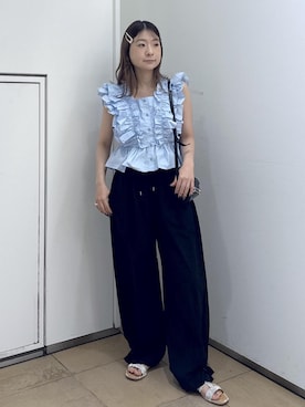 ハヅキさん（レディース・159cm）の夏コーディネート