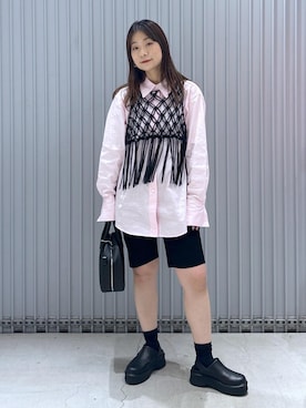 ハヅキさん（レディース・158cm）の秋コーディネート