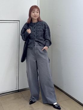 「冬コーデ」｜ハヅキさん（レディース・159cm）の冬コーディネート