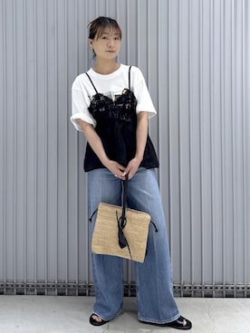 ハヅキさん（レディース・159cm）の春コーディネート