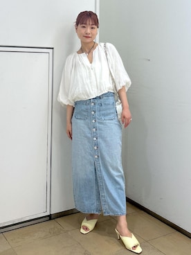 「ROLLA'S（ローラス）のアイテム」を使った、ハヅキさん（レディース・158cm）の夏コーディネート