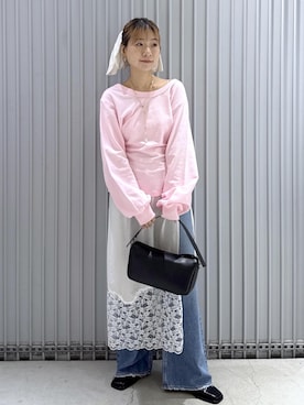 ハヅキさん（レディース・159cm）の春コーディネート