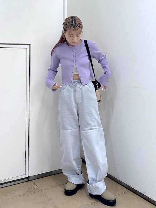 AMOMENTO for ADAM ET ROPE'】別注DRAWSTRING DENIM PANTS（その他