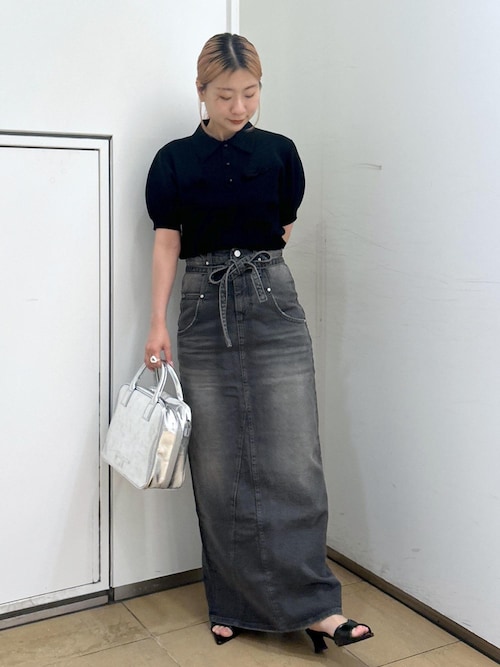 【サステナブル】・【再入荷】ロゴボストンバッグ