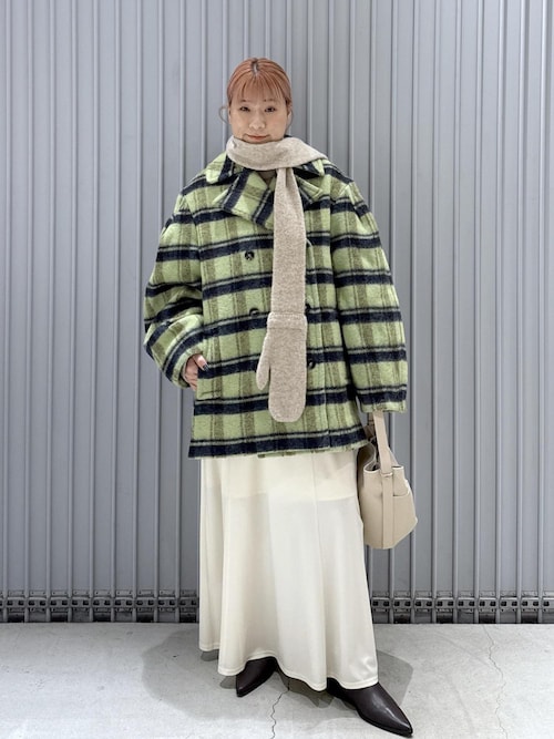 サステナブル】YAKブレンドタートルニット＆グローブ（ニット/セーター