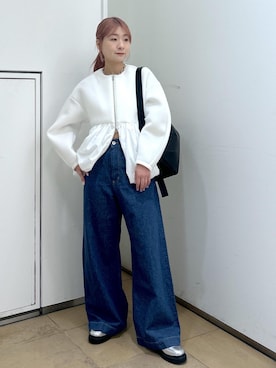 ハヅキさん（レディース・158cm）の冬コーディネート