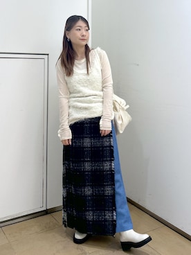 「anggae」｜ハヅキさん（レディース・158cm）の秋コーディネート