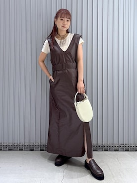 「アイテム（ハンドバッグ）」を使った、ハヅキさん（レディース・159cm・20代）の夏コーディネート