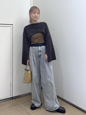 「アイテム（ハンドバッグ）」を使った、ハヅキさん（レディース・159cm・20代）の秋コーディネート
