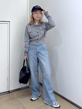 ハヅキさん（レディース・159cm）の冬コーディネート