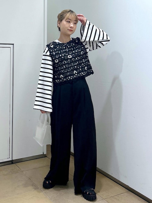 【ADAM ET ROPÉ FEMME】クロシェレースジレ 楽天市場】クロシェレースジレ ADAM ET ROPE' FEMME
