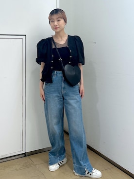 「サステナブル」｜ハヅキさん（レディース・158cm）の春コーディネート