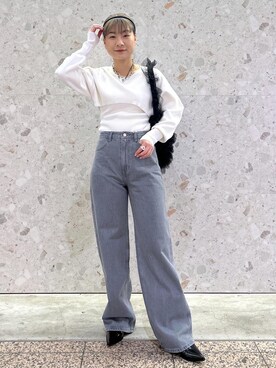 ハヅキさん(レディース・158cm)の冬コーディネート