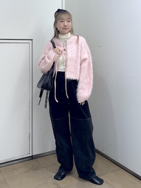 「イエベ春」｜ハヅキさん（レディース・159cm）の秋コーディネート