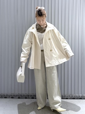 ハヅキさん（レディース・159cm）の冬コーディネート