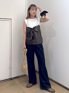 ハヅキさん（レディース・159cm）の夏コーディネート