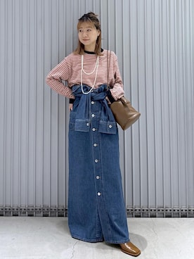 ハヅキさん（レディース・159cm）の春コーディネート