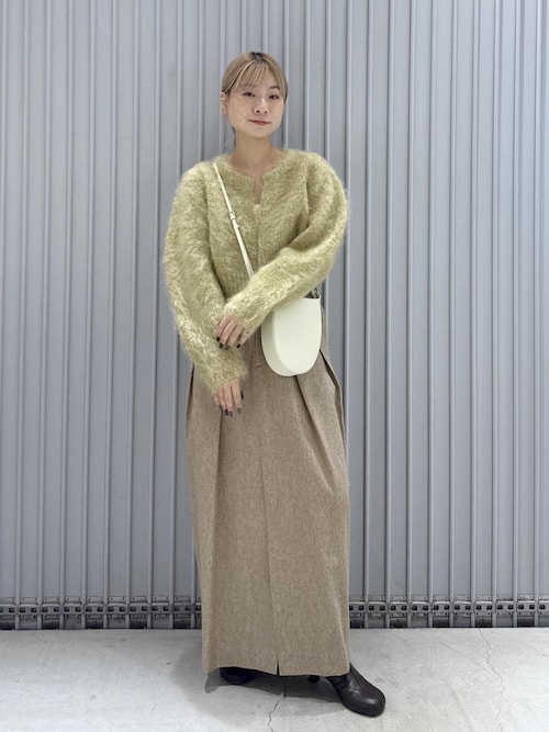 セール】【EMOELLE】ウールコットン2タックスカート（スカート）｜ADAM