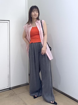 ハヅキさん(レディース・159cm)の夏コーディネート
