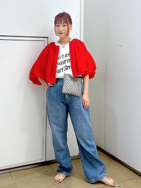 「ROLLA'S（ローラス）のアイテム」を使った、ハヅキさん（レディース・158cm）の夏コーディネート