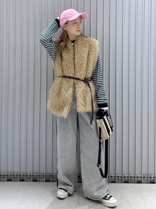 GANNI for ADAM ET ROPE'】Recycled tech Mini Tote（トートバッグ