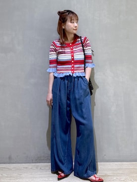 ハヅキさん（レディース・159cm）の冬コーディネート