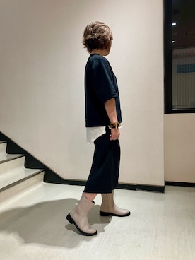 「HIMIKO（ヒミコ）のアイテム」を使った、HIMIKO　浦和伊勢丹さん（レディース・155cm）の秋コーディネート