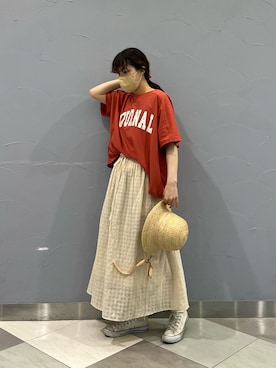 かなさん（レディース・163cm）の夏コーディネート