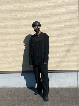 「Soierie（ソワリー）のアイテム（ネックレス）」を使った、lliilllliさん（レディース・158cm）の冬コーディネート