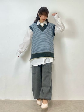 しばさん(レディース・158cm)の冬コーディネート