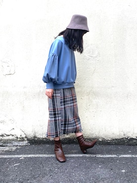 しばさん(レディース・158cm)の冬コーディネート