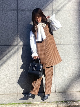 しばさん(レディース・158cm)の冬コーディネート