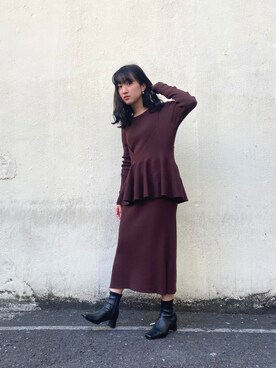 しばさん(レディース・158cm)の冬コーディネート