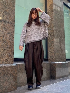 しばさん（レディース・158cm）の冬コーディネート