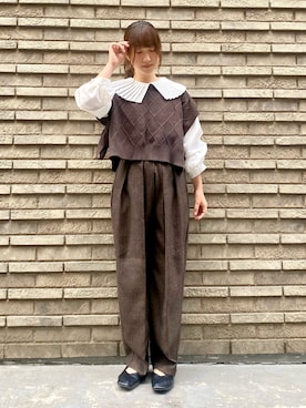 しばさん（レディース・158cm）の秋コーディネート