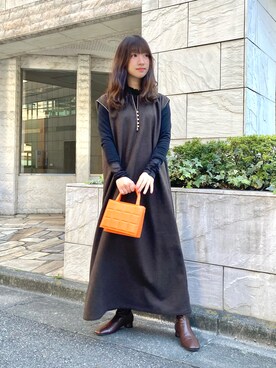 しばさん(レディース・158cm)の冬コーディネート