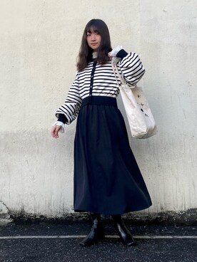 しばさん(レディース・158cm)の冬コーディネート