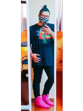 「LRG（エルアールジー）のアイテム」を使った、smilingoodsunさん（メンズ・175cm）の夏コーディネート