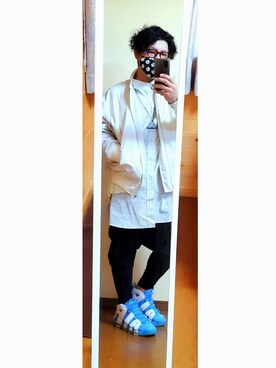 「ZARA（ザラ）のアイテム（ナイロンジャケット）」を使った、smilingoodsunさん（メンズ・175cm）の秋コーディネート