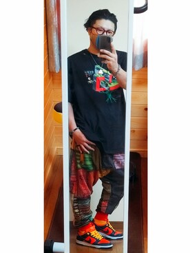 「LRG（エルアールジー）のアイテム」を使った、smilingoodsunさん（メンズ・175cm）の秋コーディネート