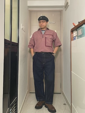 「initial（イニシャル）のアイテム」を使った、Marc_1212さん（メンズ・170cm）の夏コーディネート