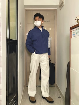 「initial（イニシャル）のアイテム」を使った、Marc_1212さん（メンズ・170cm）の春コーディネート